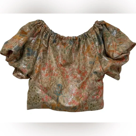 Nerida Top in Meadow EUC